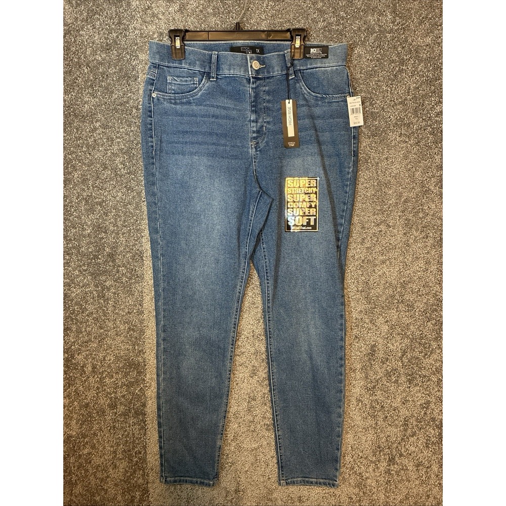 Stitch Star Women's Jeans High Rise Ankle Sinny Xl